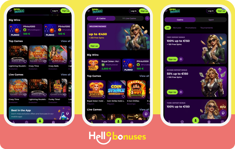 Spinmama Casino – Twoje miejsce na wyjątkowe doświadczenia hazardowe Spinmama Casino – Twoje miejsce na wyjątkowe doświadczenia hazardowe